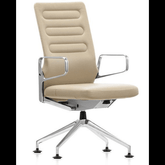Trueliving Modern Cream Office Chair Executive H 41 x W 19 x D 20